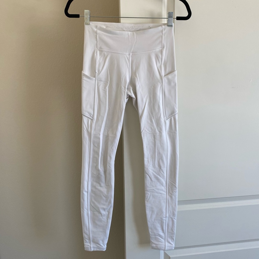 White Lululemon Leggings